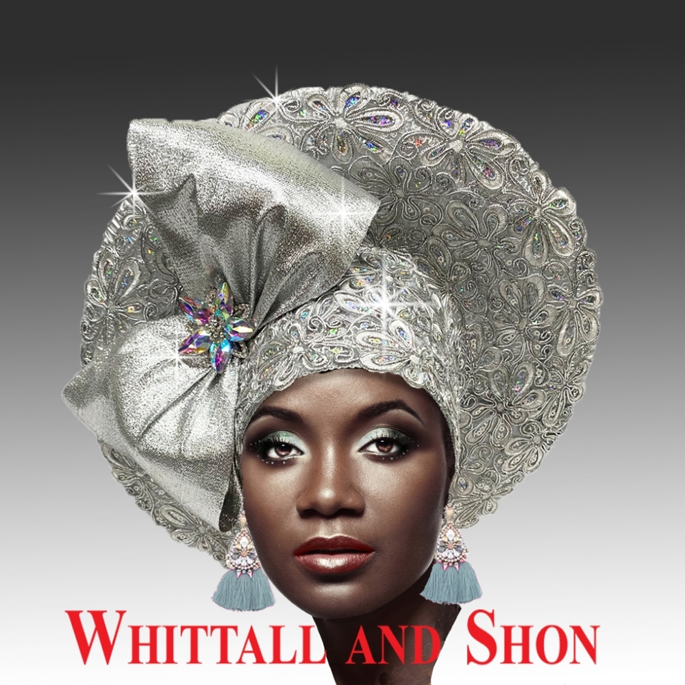 Faux Embroidered Gele